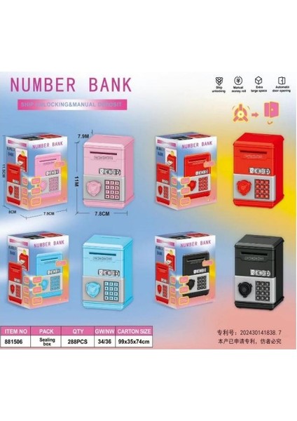 Mini Atm Kumbara 11CM