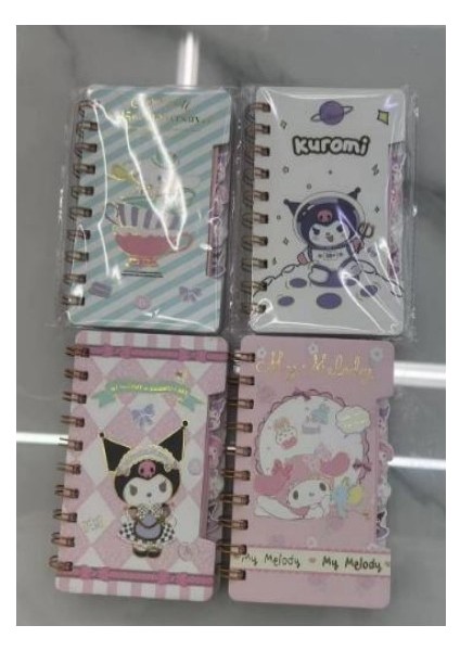 Karakterli Defter 24 Adet