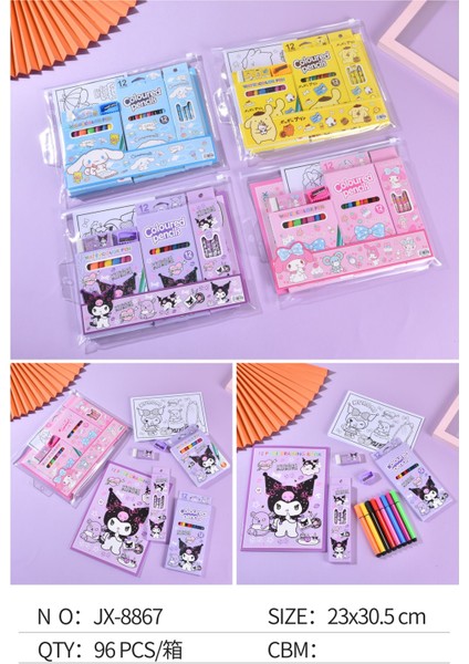 Karakterli Boyama Seti