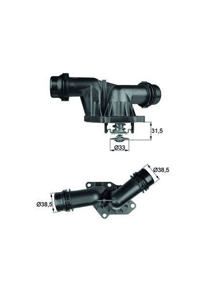 TI2585 - Termostat 95 Bmw E46 E39 M47