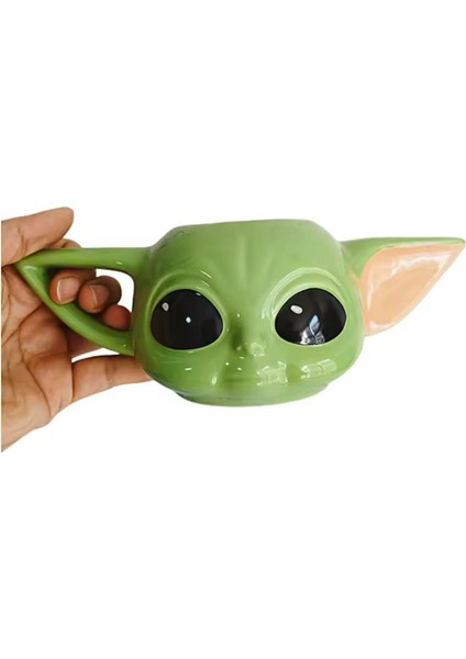 Baby Yoda Porselen Kupa Bardak