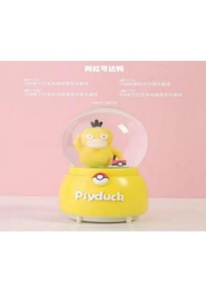 Işıklı Müzikli Püskürtmeli Büyük Boy Kar Küresi