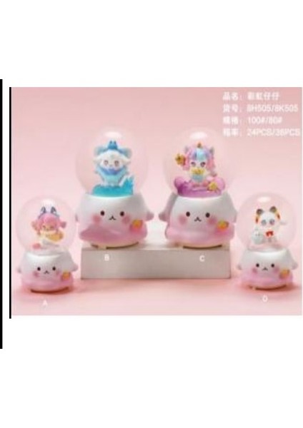 Işıklı Müzikli Püskürtmeli Büyük Boy Kar Küresi