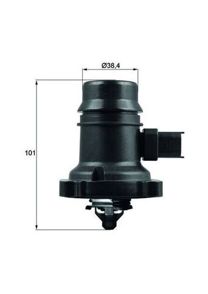 TM37.103 - Termostat 103C Opel Adam-Astra J-Corsa D-E-Merıva B-Chevrolet Aveo-Cruze 1.2-1.4 12