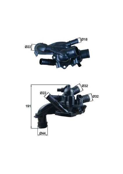 TM46.105 - Termostat Mını N16 N18 R55 R56 R57 R58 R60 R61