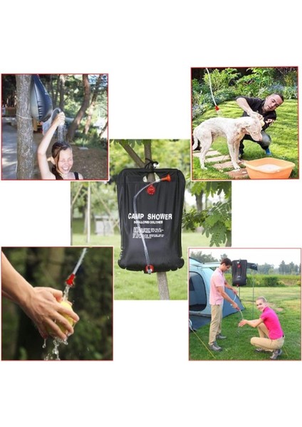 Duş Torbası 20 Litre Solar Isıtıcılı Kamp fiyatları