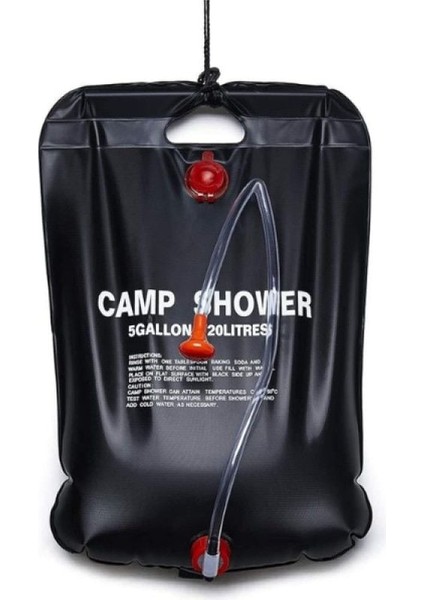 Duş Torbası 20 Litre Solar Isıtıcılı Kamp modelleri