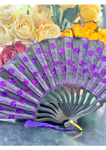 Plastik Pullu Yelpaze