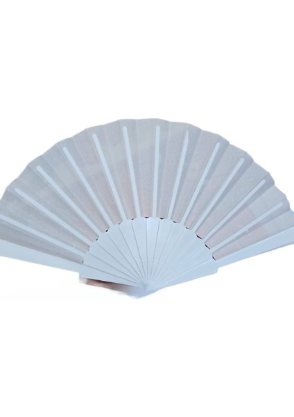 Plastik Yelpaze Beyaz