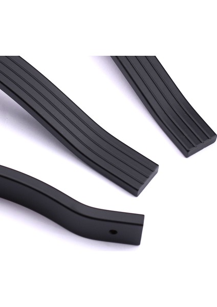 Mobilya Kulpu Çizgili Model Dayanıklı Uzun Ömürlü Modern Tasarım Siyah Çizgili Metal 192 mm 10 Adet indirimleri