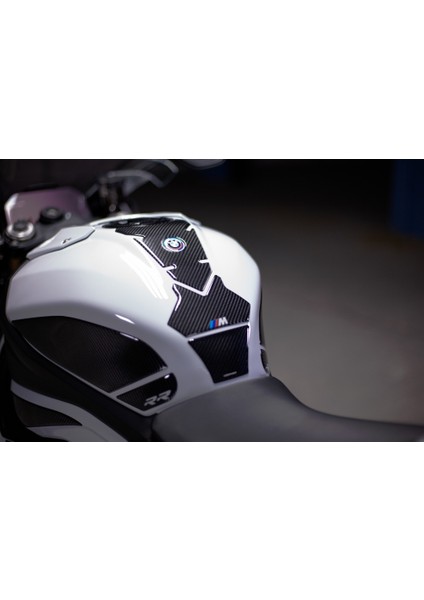 BMW S1000RR 2023-2025 ile Uyumlu Full Depo Koruma 6D Karbon Tank Pad fırsatları