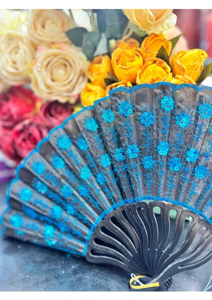 Plastik Pullu Yelpaze