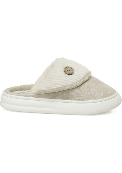 609088.Z5PR Bej Kadın Ev Terliği