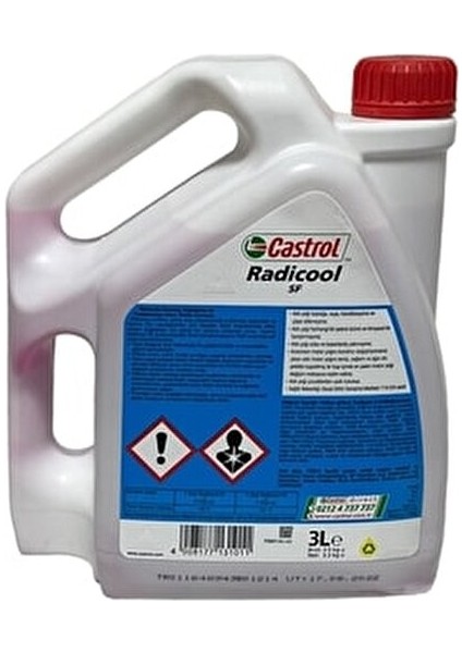 Radicool SF 3 Litre Organik Kırmızı Antifriz 4 Mevsim Soğutma Sıvısı fırsatları