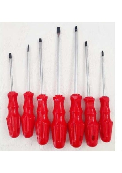 Okr 7 Parça Tornavida Seti Düz Yıldız Takım Tornavida Seti 7