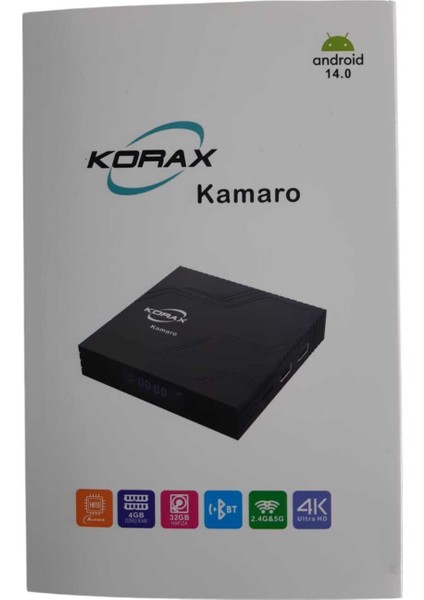 4K Ultra Hd Android 14.0 Ses Komutlu Akıllı Tv Kutusu Siyah indirimleri