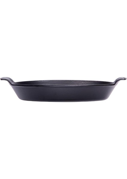 16*14,5 cm Oval Düz Tabak Sahan Mat Siyah fırsatları