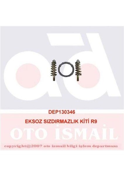 Egzoz Sızdırmazlık Kiti R9