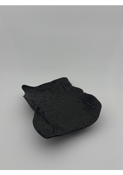 Irear Porcelain Wood Siyah 25 cm Sushi Tabağı