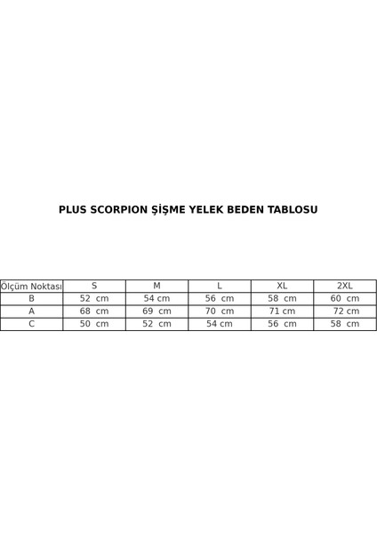 Plus Scorpion Erkek Şişme Mevsimlik Yelek – Hafif, Fermuarlı, Şık ve Rahat (S-Xxl)