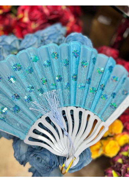 Plastik Pullu Yelpaze