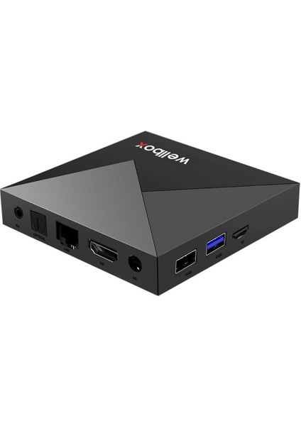 Akıllı Tv Kutusu Wi-Fi Bluetooth HDMI Hafıza Siyah Renk modelleri