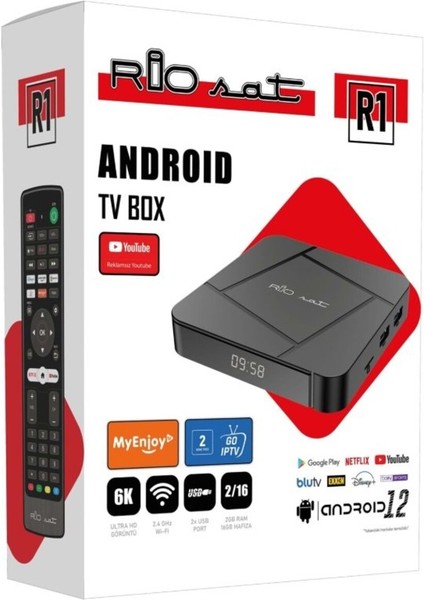 R1 Çok Renkli Android Tv Kutusu, Eğlence ve Akış Için Mükemmel Seçenek fiyatları