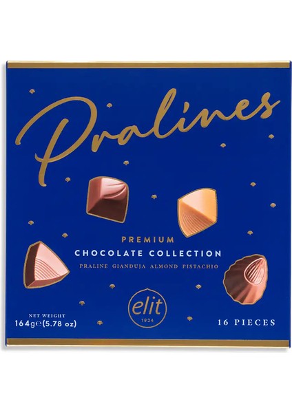 Premium Chocolate Collection Pralines Spesiyal Kutu 164 gr Glutensiz
