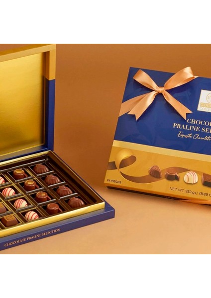 Gourmet Collection Çikolata Lacivert Kutu 252g Glutensiz fırsatları