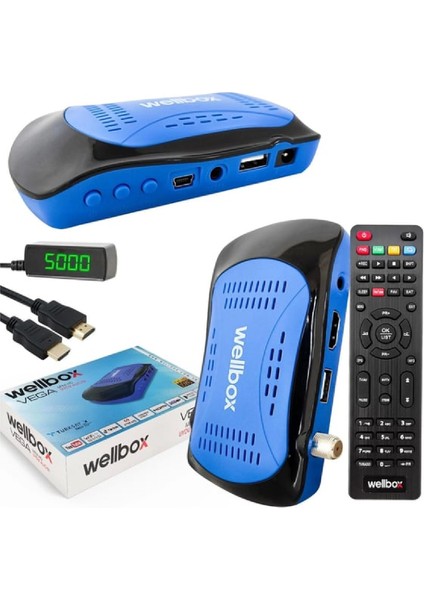 Yüksek Çözünürlüklü Wi-Fi Uydu Alıcısı HDMI 1080P Mavi Renk fiyatları