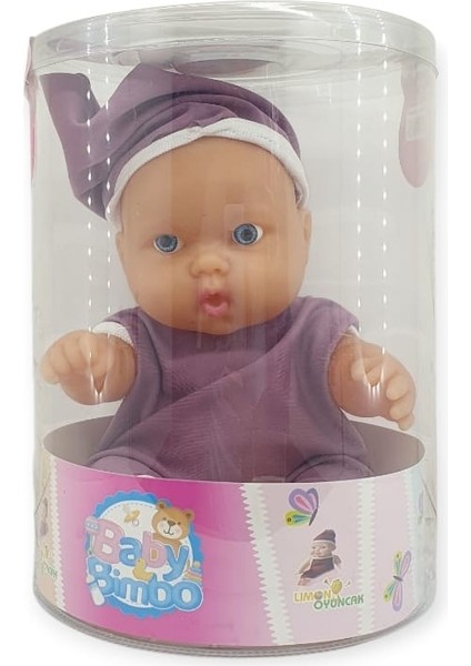 Kıyafetli Et Bebek 35 cm - LMN208 - Mor modelleri