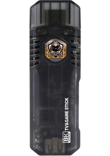 Dört Çekirdek Çoklu Oyun Kutusu Android Tv ve Chromecast Uyumlu Siyah Renk indirimleri