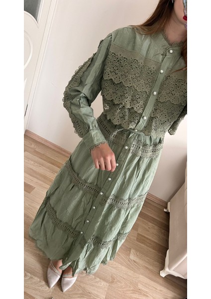 Ithal Güpürlü Pırlantalı Elbise modelleri