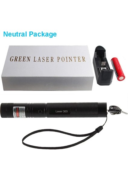 100MW Desen Başlıklı Şarjlı Yeşil Lazer Pointer (5313) fırsatları