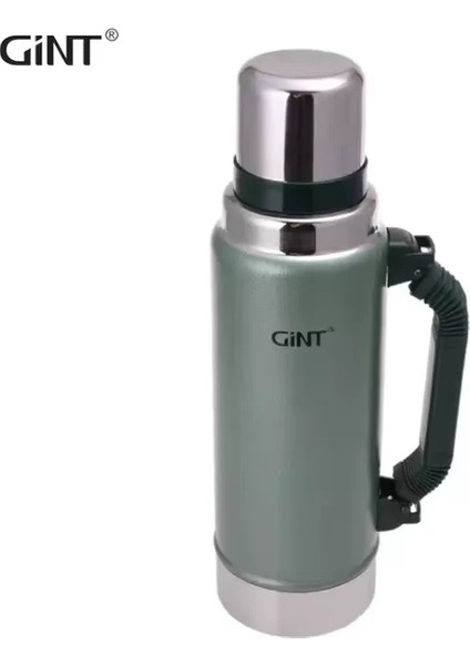 Gint Avcı Paslanmaz Çelik 2.2 Lt Outdoor Termos Yeşil (5313)