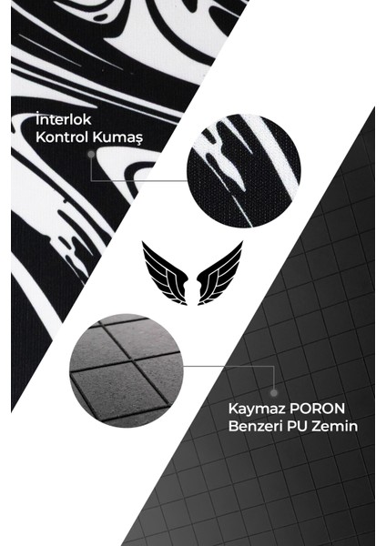 Gaming Oyuncu Gamer Mouse Pad 70X30 Cm, Kaymaz Taban Uzun ve Büyük Boy Xlarge Ofis Tipi Mouse Ped fiyatları