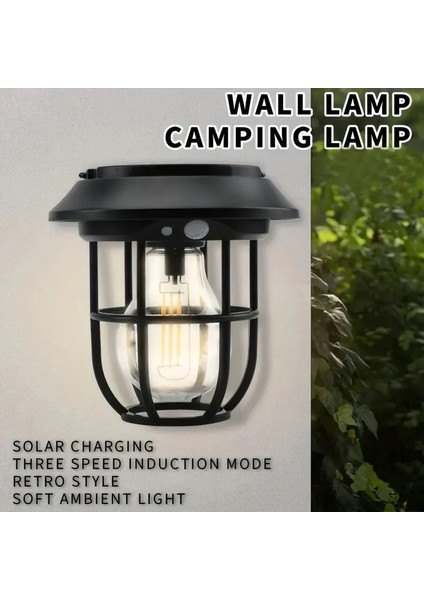 Gold Orion OR-T88 Solar Hareket Sensörlü Duvar Tipi Bahçe Aydınlatma (5313)