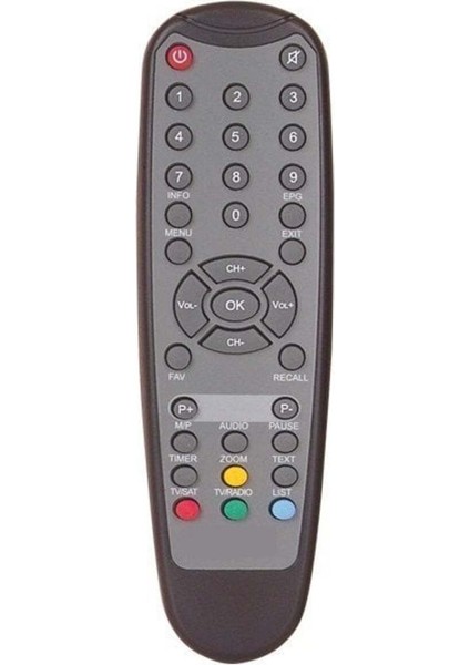 MS-400 Uydu Kumanda Siyah, Kolay Kullanımlı ve Dayanıklı Tasarım