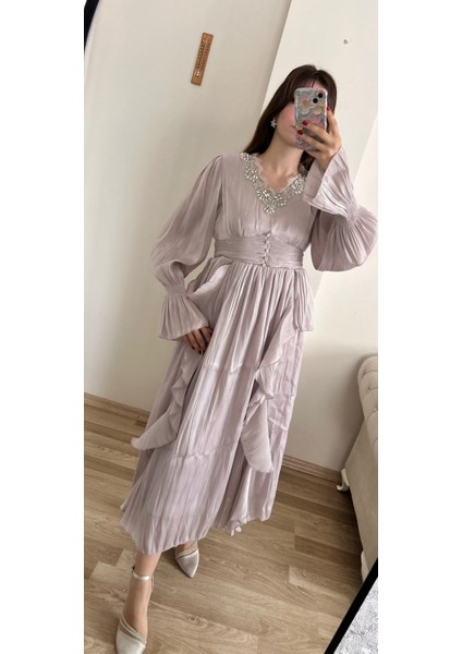 Ithal Diana Güpürlü Elbise fırsatları