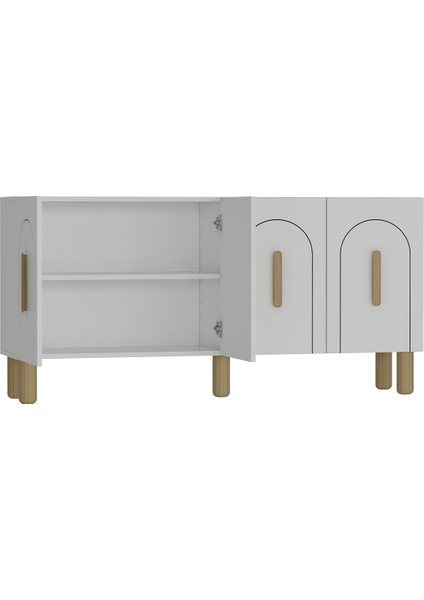 Yosundh (KB150) Bohem Konsol Beyaz-Safir Kulp fırsatları