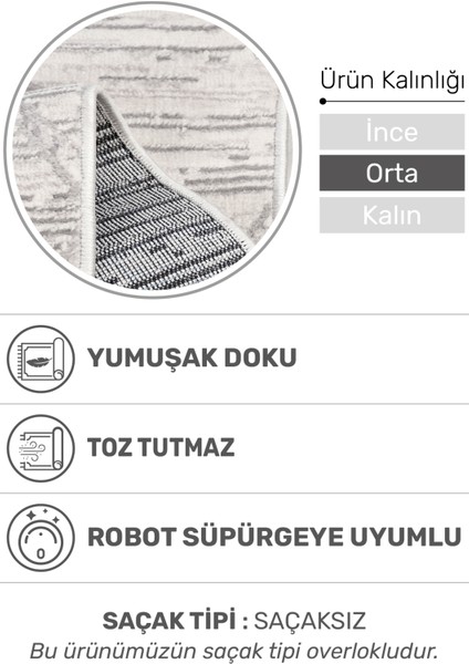 Mokka Modern Halı | Yumuşak Dokulu, 9 mm Orta Kalınlık, Tozumaz ve Robot Süpürge Uyumlu fiyatları