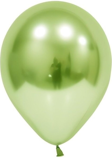 Krom Balon Açık Yeşil 10 Lu