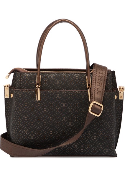 Bronz Print Kadın Omuz Çantası - S1WPR0000803-R7P modelleri