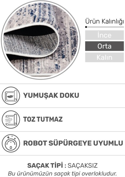 Mokka Modern Halı | Yumuşak Dokulu, 9 mm Orta Kalınlık, Tozumaz ve Robot Süpürge Uyumlu fiyatları