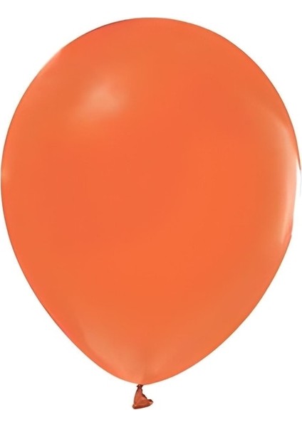 Pastel Balon Turuncu 10'lu