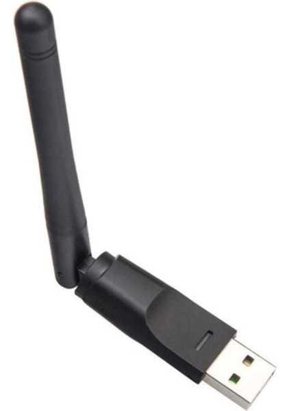 Siyah Wi-Fi Çubuğu USB Anten 150 Mbps 802.11N 7601 Işlemcili