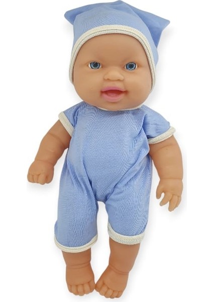 Kıyafetli Et Bebek 35 cm - LMN208 - Mavi fiyatları