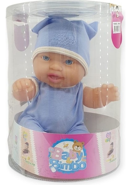 Kıyafetli Et Bebek 35 cm - LMN208 - Mavi modelleri