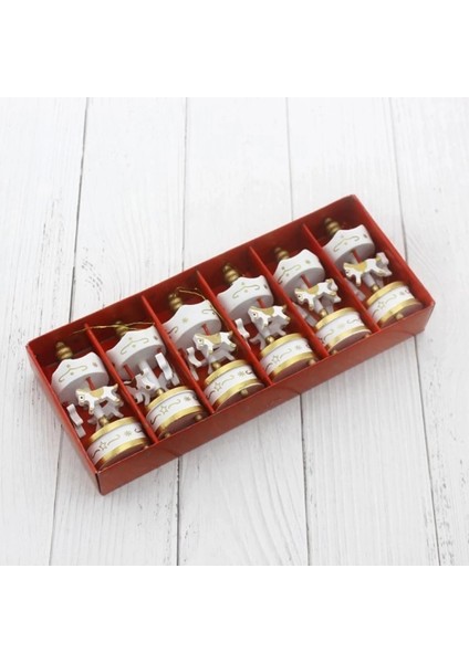 Dekoratif 6&039LI Beyaz Mini Atlı Karınca