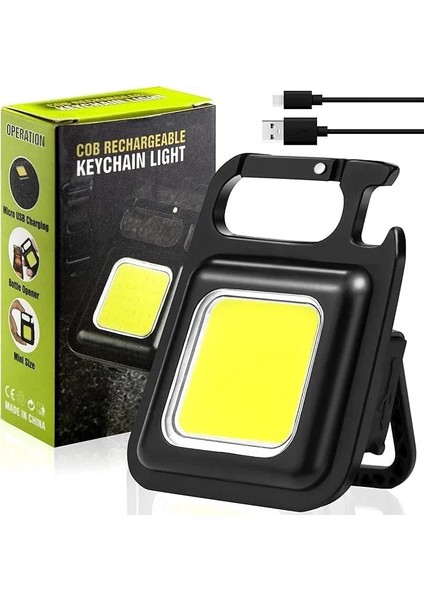 Mini Taşınabilir LED Çok Fonksiyonlu Fener (5313)